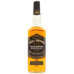 Ezra Brooks Straight Bourbon Black Label 80 Proof
