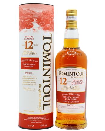 Tomintoul 12年 Sherry Cask