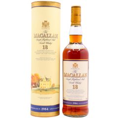 Macallan 2002 Release Sherry Oak 1984 18 Year Old