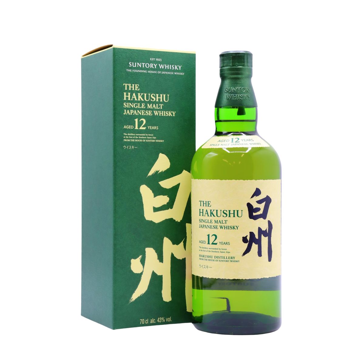 Suntory Hakushu 12年 | 価格比較 | Whisky Marketplace 日本