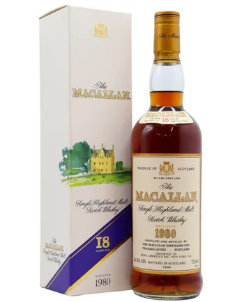 Macallan 1980 18年