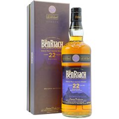 Benriach Dunder Peated Dark Rum Finish 2nd Edition Single M 22 Year Old