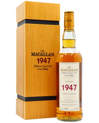 Macallan 1947 15年 Fine Rare