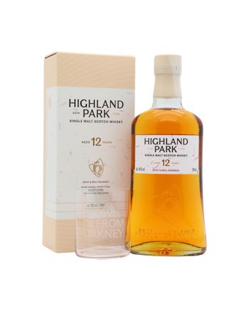 Highland Park 12年 sunset packaging