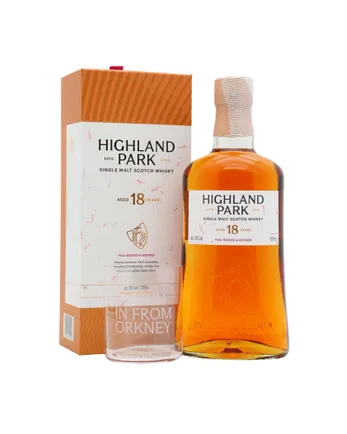 Highland Park 18年 stones packaging