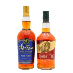 Buffalo Trace Single Barrel & Weller Full Proof