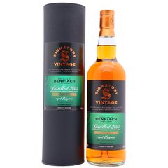 Benriach Signatory Vintage Un-Chillfiltered Collection Sing 2015 10 Year Old
