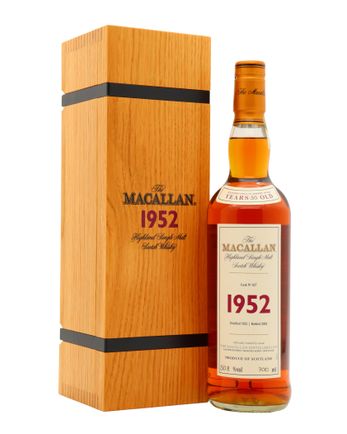 Macallan 1952 50年 Fine Rare #627