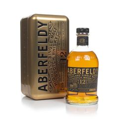 Aberfeldy 12 Year Old with Gold Bar Tin