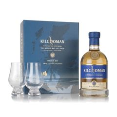 Kilchoman Machir Bay Gift Pack with 2x Glasses