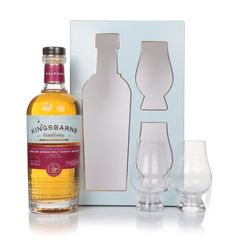 Kingsbarns Balcomie Gift Set with 2x Glencairn Glasses