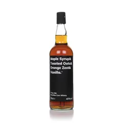 Maple Syrup & Toasted Oats & Orange Zest & Vanilla 7 Year Old Corn Whisky