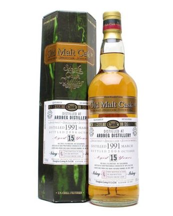 Ardbeg 1991 15年 Rum Cask #3060 Douglas Laing Old Malt Cask