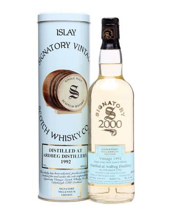 Ardbeg 1992 8年 Signatory Millennium #416 417