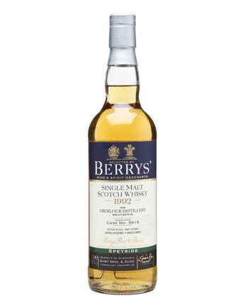 Aberlour 1992 19年 Cask #3919 Berry Bros & Rudd