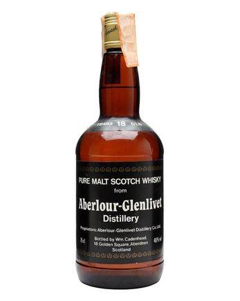 Aberlour Glenlivet 18年 Bottled 1980s Cadenhead's