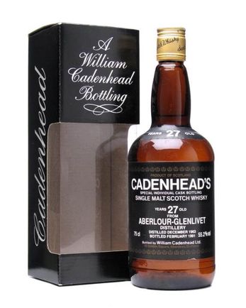 Aberlour 1963 27年 Cadenhead's