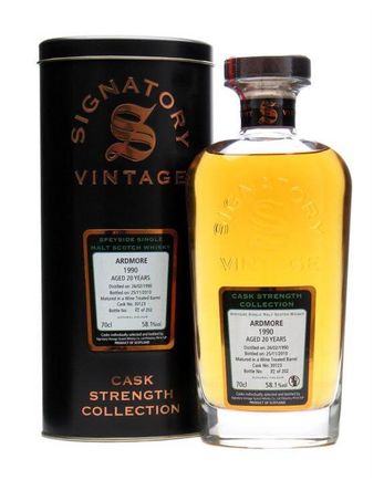 Ardmore 1990 20年 Cask #30123 Signatory