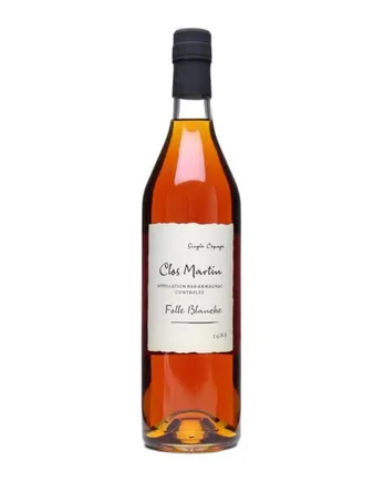 Clos Martin 1987 Folle Blanche Bas Armagnac