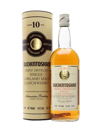 Auchentoshan 10年 Travel Retail Bottled 1980s