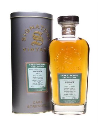 Auchroisk 1979 29年 Sherry Cask Signatory Cask Strength Collection