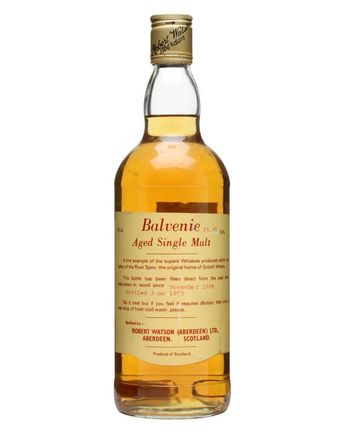 Balvenie 1969 12年 Robert Watson Independent Bottler