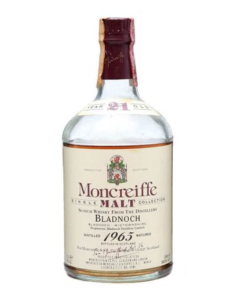Bladnoch 1965 21年 Moncrieffe