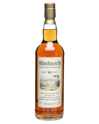 Bladnoch 2001 10年 Cask #89 Sherry Cask