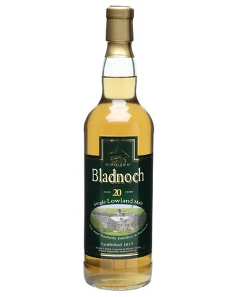 Bladnoch 20年 Distillery Label
