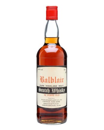 Balblair 10年 Sherry Cask Bottled 1980s Gordon & Macphail