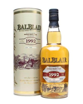 Balblair 1992 12年 Peaty Cask