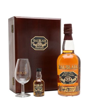 Balblair 33年 Gift Set Nosing Glass + Miniature