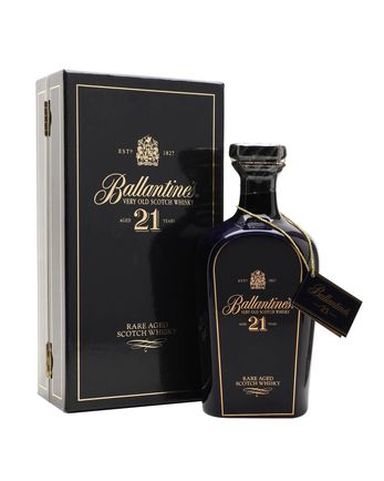Ballantine's 21年 Blue Ceramic Decanter