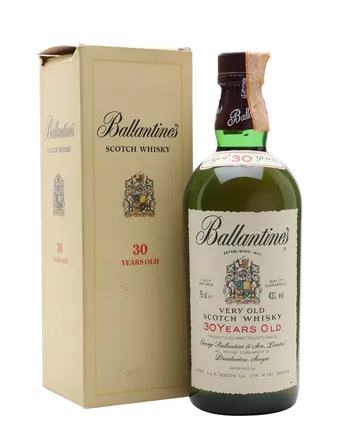 Ballantine's 30年 Bottled 1960s