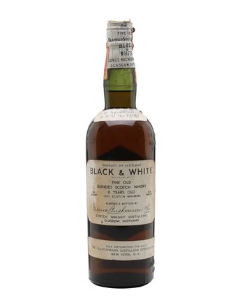 Black & White 8年 Bottled 1930s