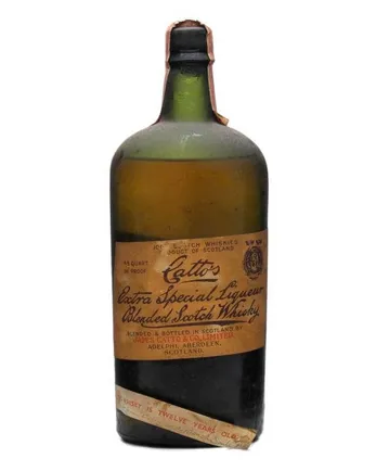 Catto's 12年 Bottled 1930's