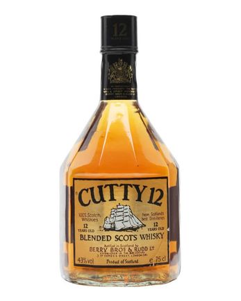 Cutty Sark 12年 Bottled 1980s