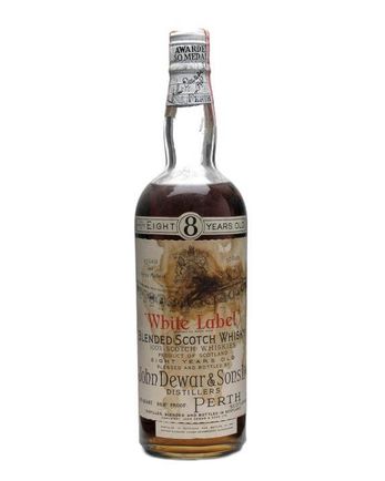 Dewar's White Label 8年 Bottled 1930's