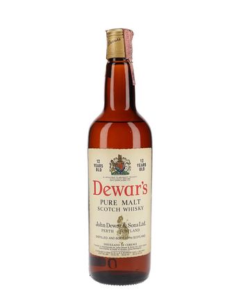 Dewar's 12年 Bottled 1970s