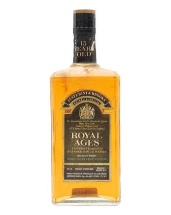 J & B Royal Ages 15年 Bottled 1980s Flat Bottle