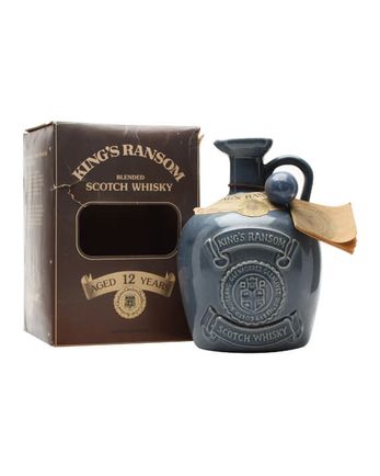 King's Ransom 12年 Bottled 1970s Blue Decanter