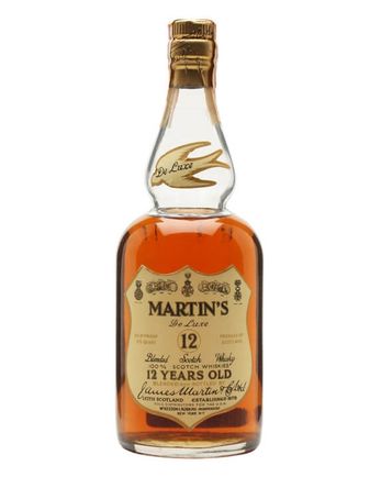 Martin's De Luxe 12年 Bottled 1970's