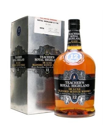 Teacher's 12年 Royal Highland Bottled 1980's