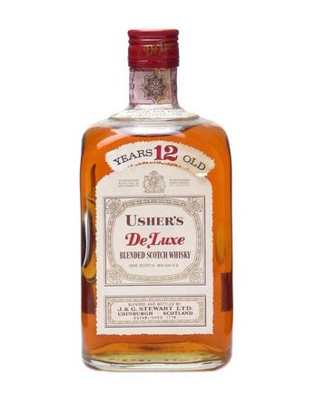 Usher's De Luxe 12年 Bottled 1980s
