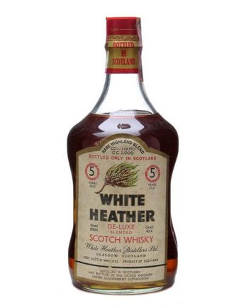 White Heather 5年 Bottled 1980s Half Gallon