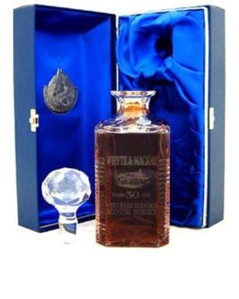 Whyte & Mackay 30年 Crystal Decanter
