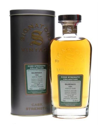 Balmenach 1984 25年 Signatory