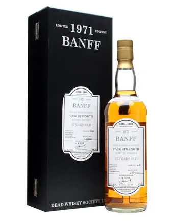 Banff 1971 37年 Dead Whisky Society
