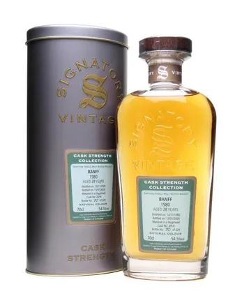 Banff 1980 28年 Signatory Cask Strength Collection