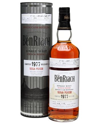 Benriach 1977 34年 Cask #2588 Rioja Finish